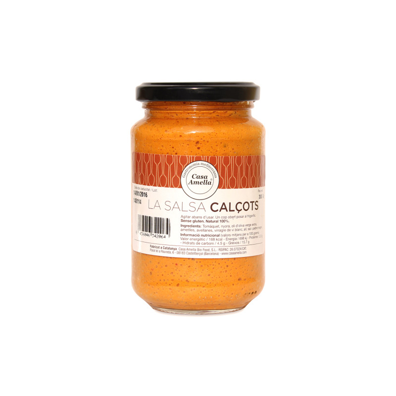 SALSA PARA CALÇOTS BOTE CRISTAL 300GR